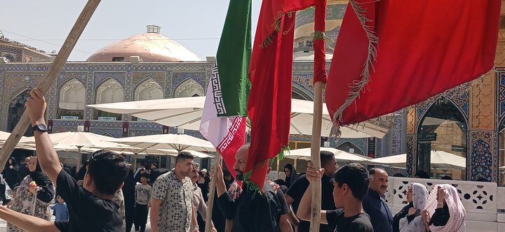 تصاویر/ اربعین حسینی در حرم مطهر رضوی
