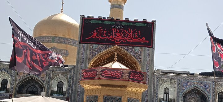 تصاویر/ اربعین حسینی در حرم مطهر رضوی