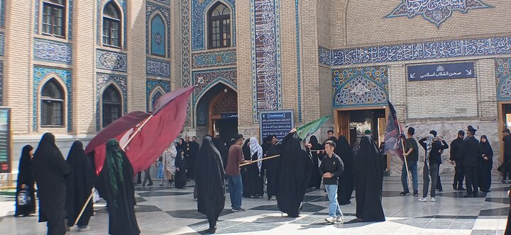 تصاویر/ اربعین حسینی در حرم مطهر رضوی