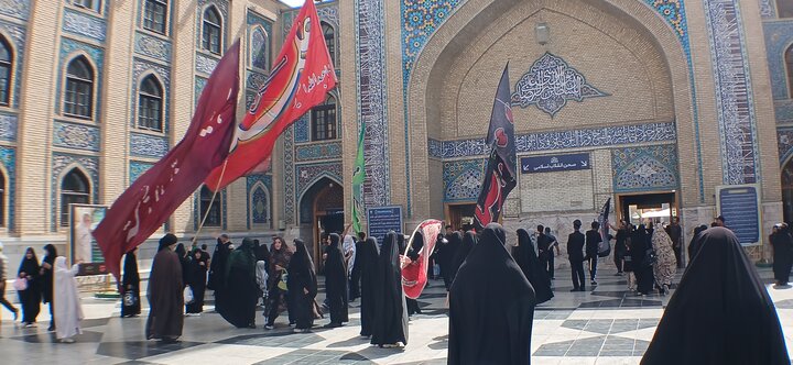 تصاویر/ اربعین حسینی در حرم مطهر رضوی