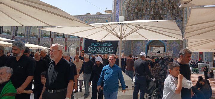 تصاویر/ اربعین حسینی در حرم مطهر رضوی