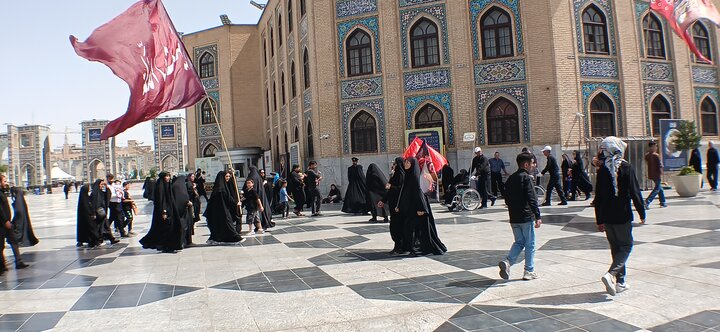 تصاویر/ اربعین حسینی در حرم مطهر رضوی