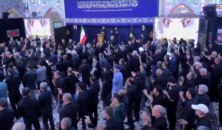 تصاویر/ اربعین حسینی در حرم مطهر رضوی