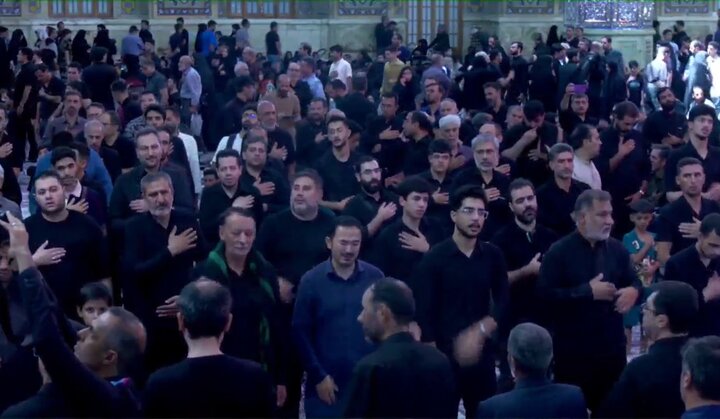 تصاویر/ اربعین حسینی در حرم مطهر رضوی