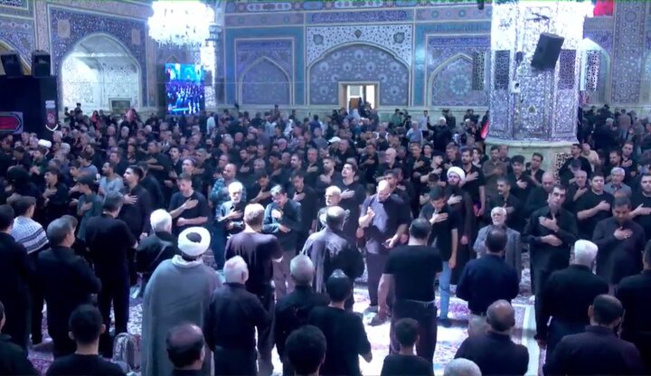 تصاویر/ اربعین حسینی در حرم مطهر رضوی