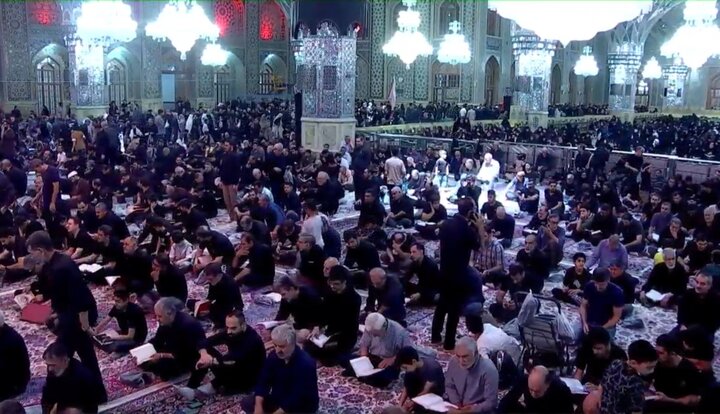 تصاویر/ اربعین حسینی در حرم مطهر رضوی