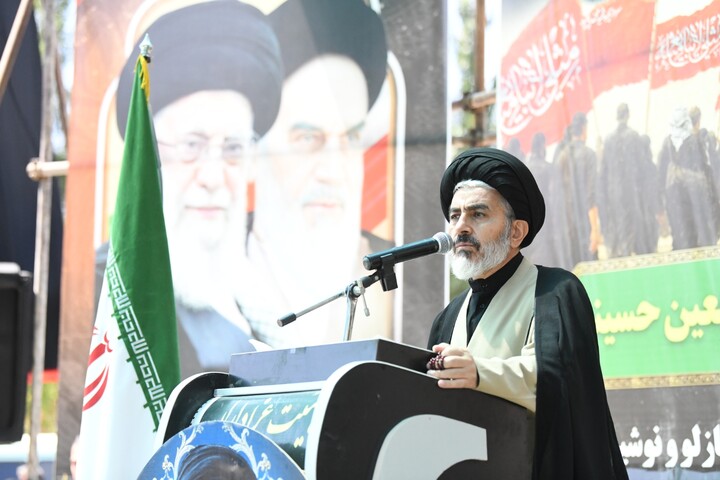 تصاویر/مراسم جاماندگان اربعین حسینی در روستای خالد آباد بخش نازلو