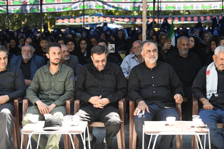 تصاویر/مراسم جاماندگان اربعین حسینی در روستای خالد آباد بخش نازلو