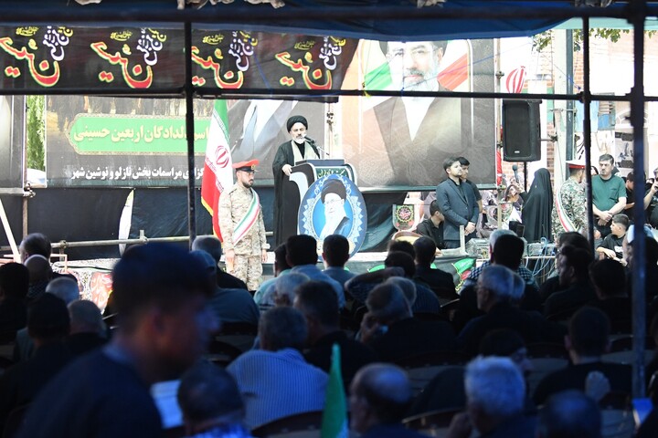 تصاویر/مراسم جاماندگان اربعین حسینی در روستای خالد آباد بخش نازلو
