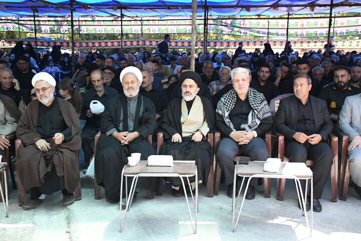 تصاویر/مراسم جاماندگان اربعین حسینی در روستای خالد آباد بخش نازلو