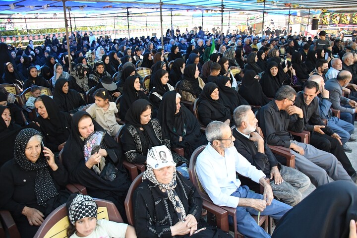 تصاویر/مراسم جاماندگان اربعین حسینی در روستای خالد آباد بخش نازلو