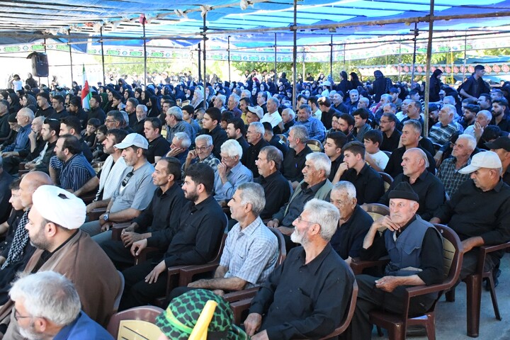 تصاویر/مراسم جاماندگان اربعین حسینی در روستای خالد آباد بخش نازلو