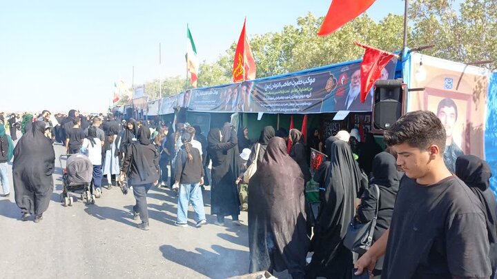 تصاویر /مراسم دلدادگان اربعین حسینی در شهرستان آبیک