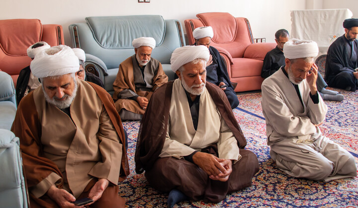 تصاویر/ مراسم قرائت زیارت روز اربعین با حضور کادر مرکز مدیریت حوزه علمیه استان کرمان