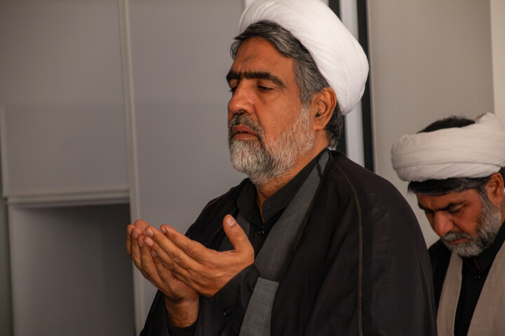 تصاویر/ مراسم قرائت زیارت روز اربعین با حضور کادر مرکز مدیریت حوزه علمیه استان کرمان