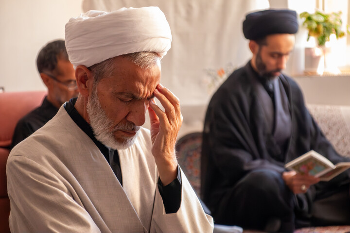 تصاویر/ مراسم قرائت زیارت روز اربعین با حضور کادر مرکز مدیریت حوزه علمیه استان کرمان