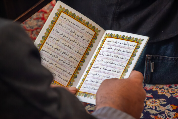 تصاویر/ مراسم قرائت زیارت روز اربعین با حضور کادر مرکز مدیریت حوزه علمیه استان کرمان