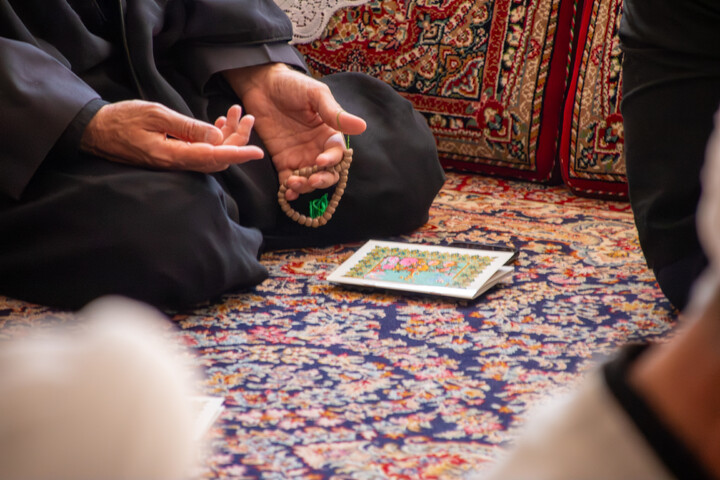 تصاویر/ مراسم قرائت زیارت روز اربعین با حضور کادر مرکز مدیریت حوزه علمیه استان کرمان