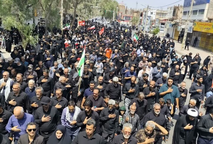 تصاویر/ پیاده روی جاماندگان اربعین در استان کرمان