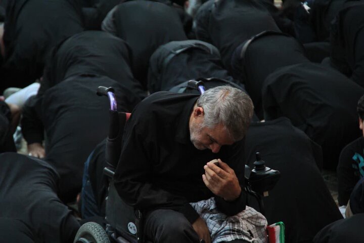 تصاویر/ پیاده‌روی جاماندگان اربعین در شهریار