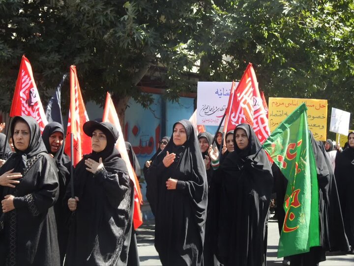تصاویر/ پیاده‌روی جاماندگان اربعین در شهریار