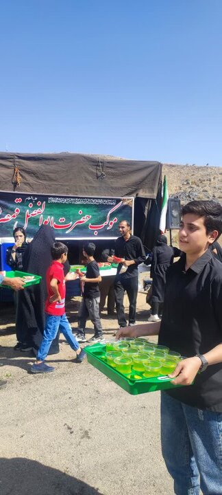 تصاویر/هشتمین همایش پیاده‌روی جاماندگان قافله‌ی اربعین بخش قمصر