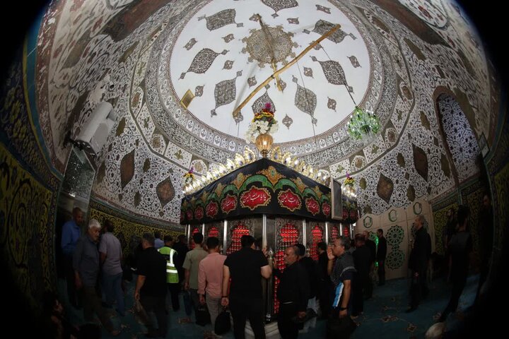 تصاویر/همایش باشکوه جاماندگان اربعین حسینی در اردهال کاشان