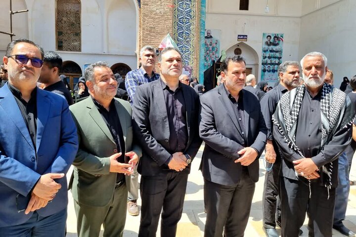 تصاویر/همایش باشکوه جاماندگان اربعین حسینی در اردهال کاشان