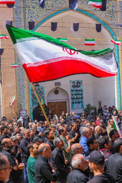 تصاویر/همایش باشکوه جاماندگان اربعین حسینی در اردهال کاشان