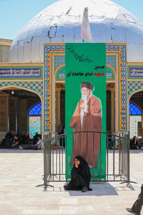تصاویر/همایش باشکوه جاماندگان اربعین حسینی در اردهال کاشان