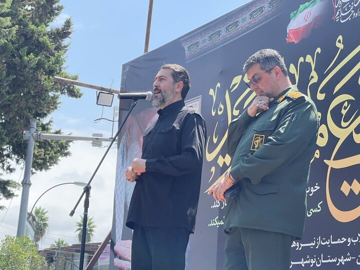 تصاویر/ مراسم جاماندگان اربعین حسینی در نوشهر