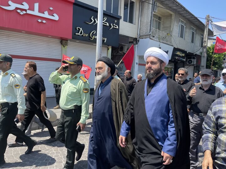 تصاویر/ مراسم جاماندگان اربعین حسینی در نوشهر