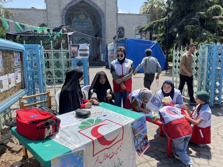 تصاویر/ مراسم جاماندگان اربعین حسینی در نوشهر