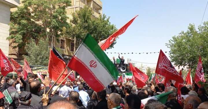 تصاویر/مراسم جاماندگان اربعین حسینی در نهاوند