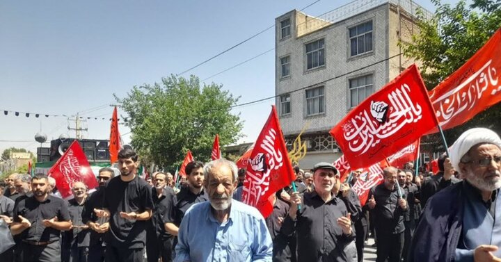 تصاویر/مراسم جاماندگان اربعین حسینی در نهاوند