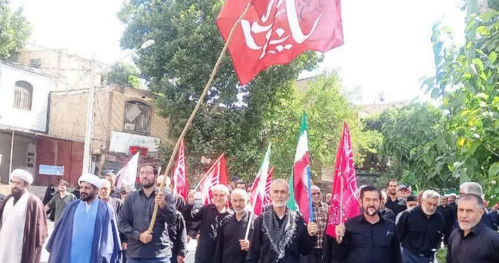 تصاویر/مراسم جاماندگان اربعین حسینی در نهاوند