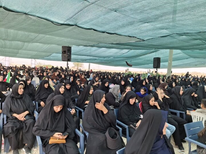 تصاویر/ پیاده روی جاماندگان اربعین در جم