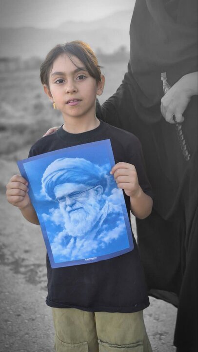 تصاویر/ مراسم پیاده روی جاماندگان اربعین سفیدشهر
