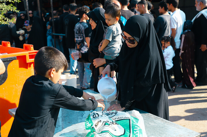 پیاده روی دلدادگان اربعین حسینی