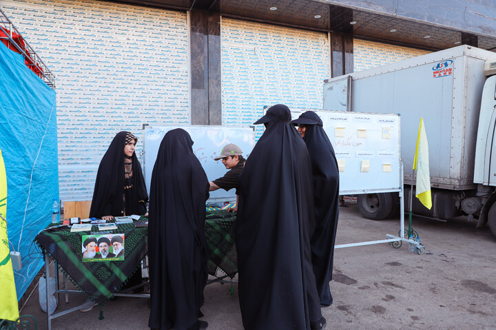 پیاده روی دلدادگان اربعین حسینی