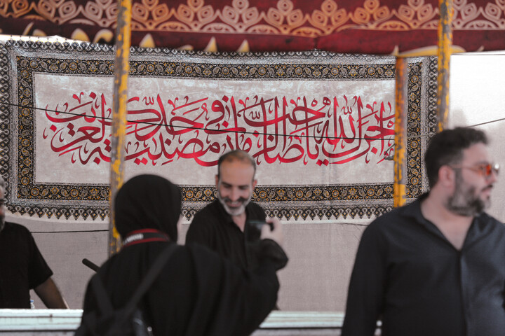پیاده روی دلدادگان اربعین حسینی