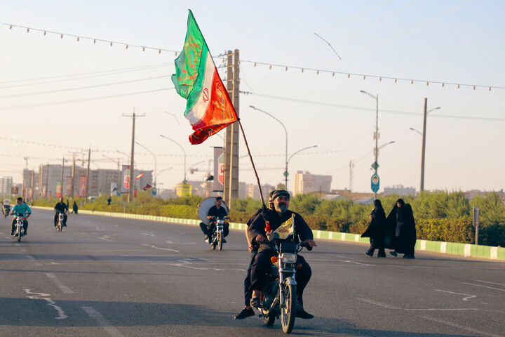 پیاده روی دلدادگان اربعین حسینی