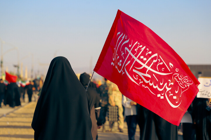 پیاده روی دلدادگان اربعین حسینی