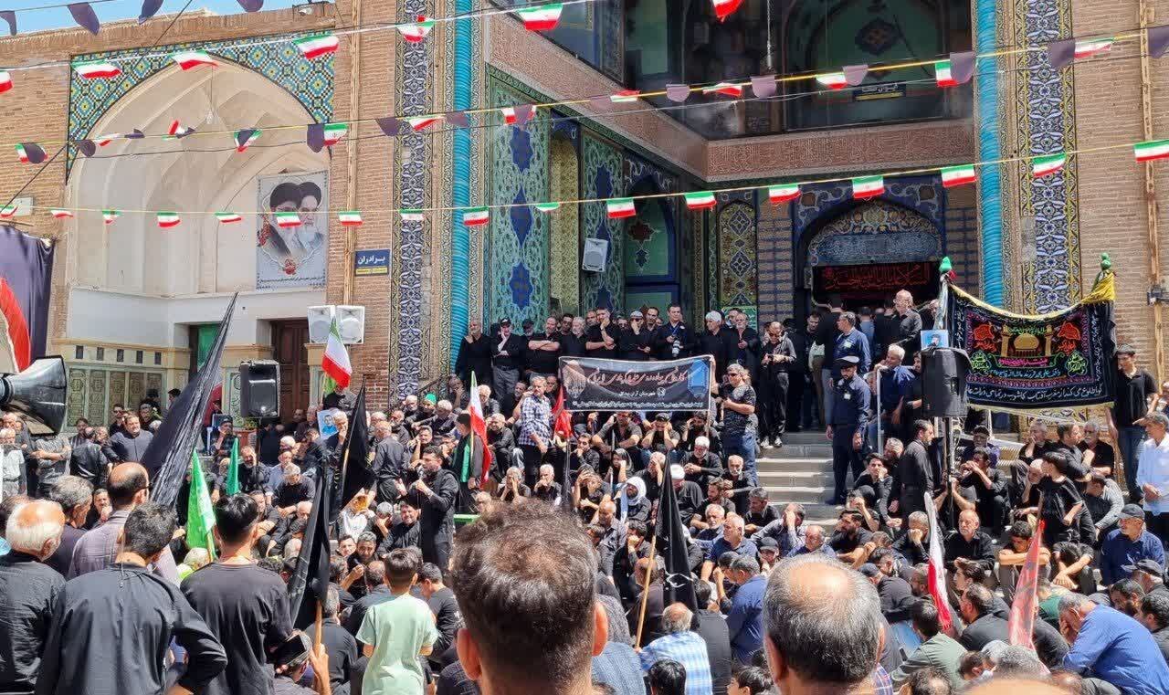 همایش باشکوه جاماندگان اربعین حسینی در اردهال کاشان برگزار شد