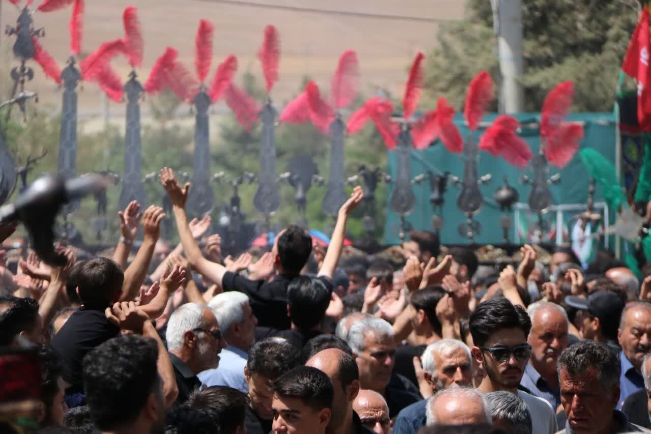 همایش باشکوه جاماندگان اربعین حسینی در اردهال کاشان برگزار شد