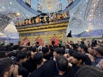 تایم لپس | کربلا مملو از عاشقان اباعبدالله الحسین(ع)