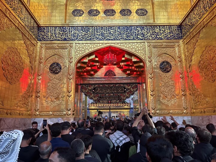 تصاویر/ حال و هوای زائران امام حسین(ع) در کربلا