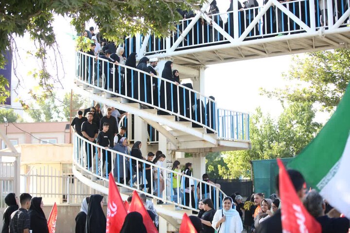 تصاویر/ راهپیمایی دلدادگان اربعین حسینی در ارومیه