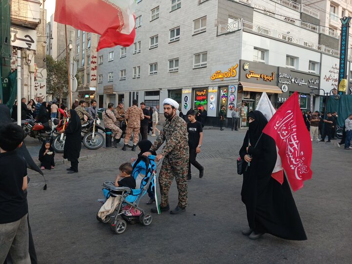 تصاویر/ پیاده روی جاماندگان اربعین حسینی در مشهدمقدس