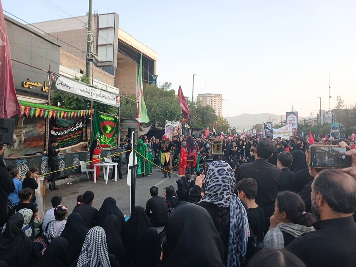 تصاویر/ پیاده روی جاماندگان اربعین حسینی در مشهدمقدس